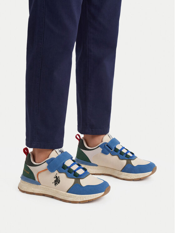 U.S. Polo Assn. U.S. Polo Assn. Сникърси EO-ALEX001K/6TY1 Екрю