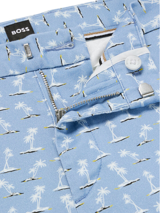 BOSS Boss Шорти от плат 50488282 Син Slim Fit