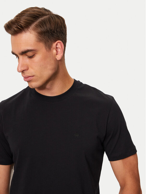 Liu Jo Liu Jo Marškinėliai QXX017 J4819 Juoda Regular Fit