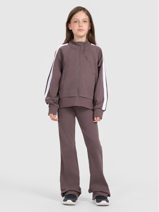 4F 4F Felpa 4FJRAW25TSWSF2430-51S Viola Oversize