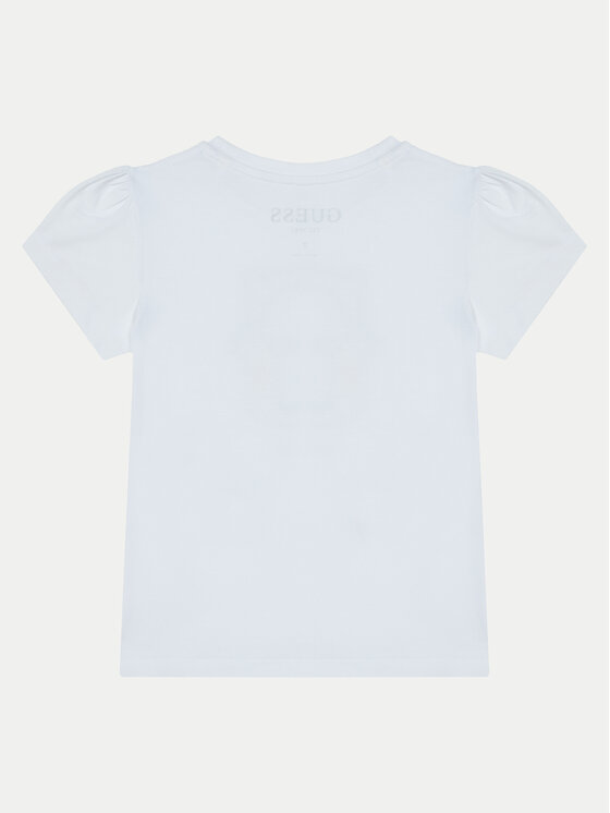 Guess Guess Komplet t-shirt i spódniczka K5RG03 K6YW0 Biały Regular Fit