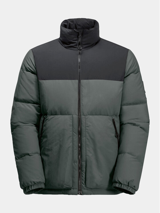 Jack Wolfskin Jack Wolfskin Daunenjacke Dellbrueck Jkt 1207561 Grün Regular Fit