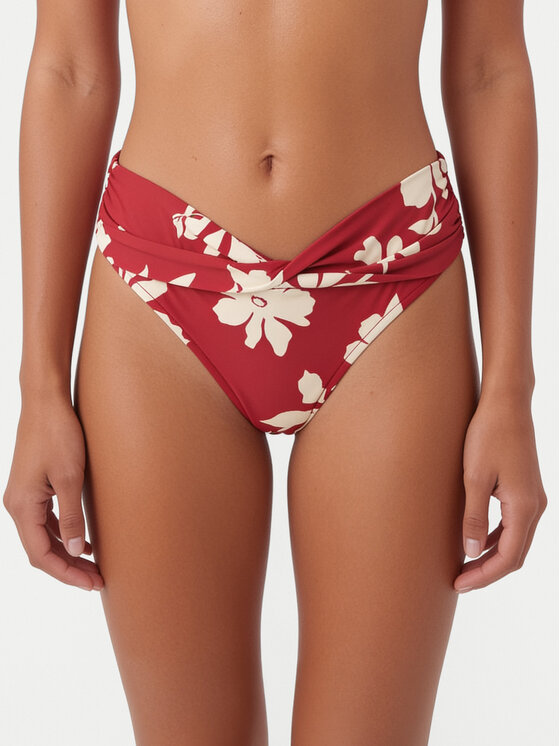 Seafolly Seafolly Dół od bikini Mayflower 44320-299 Czerwony