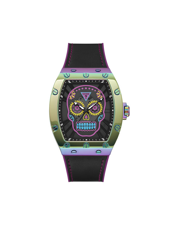 Ceas Guess Day of The Dead Santa Muerte GW0506G2 Negru