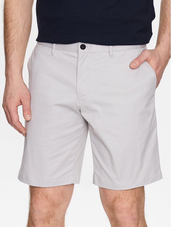 Tommy Hilfiger Tommy Hilfiger Szövet rövidnadrág Brooklyn 1985 MW0MW23563 Szürke Regular Fit
