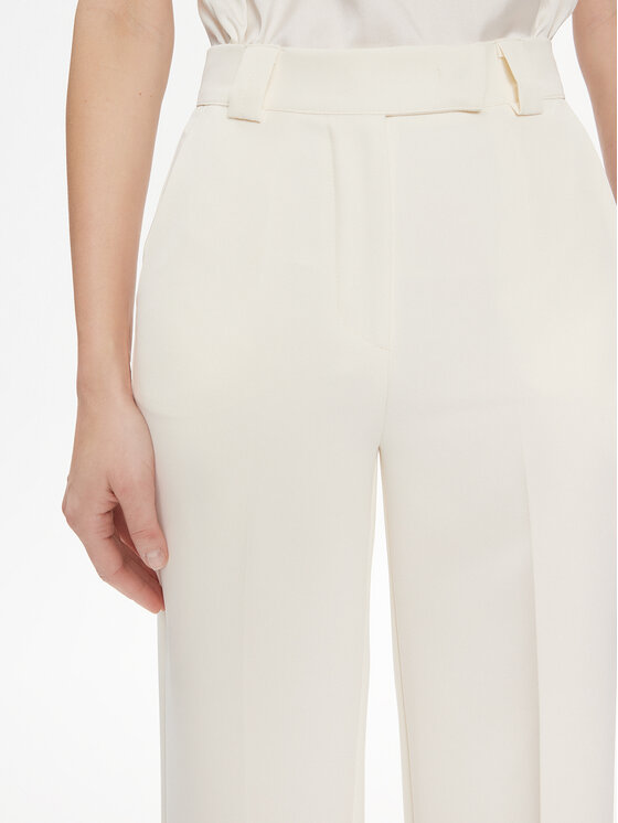 Maryley Maryley Παντελόνι υφασμάτινο 24EB515/43VA Μπεζ Relaxed Fit