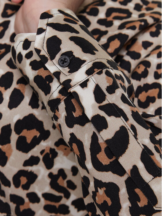 HUGO Hugo Hemd The Boyfriend Shirt 50484436 Bunt Oversize