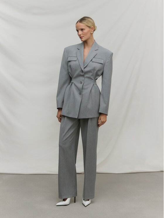 La Mania La Mania Pantaloni da tuta PIE 2 Grigio Classic Fit