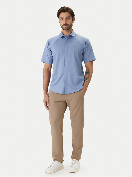 BOSS BOSS Košeľa Excurse S 50554450 Modrá Regular Fit