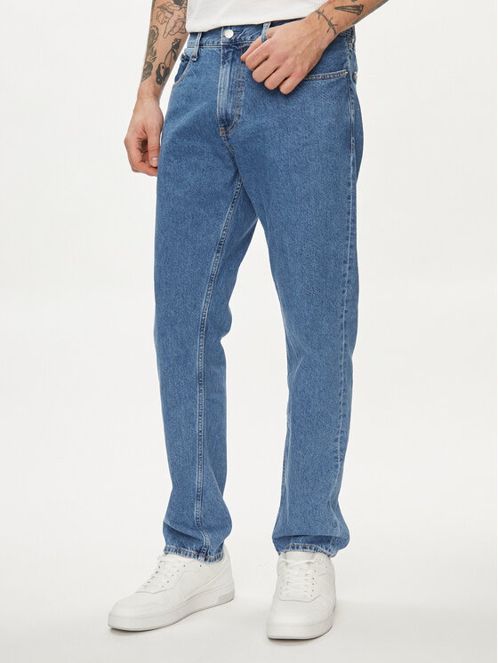 Calvin Klein Jeans Calvin Klein Jeans Traperice Authentic J30J324814 Plava Straight Fit