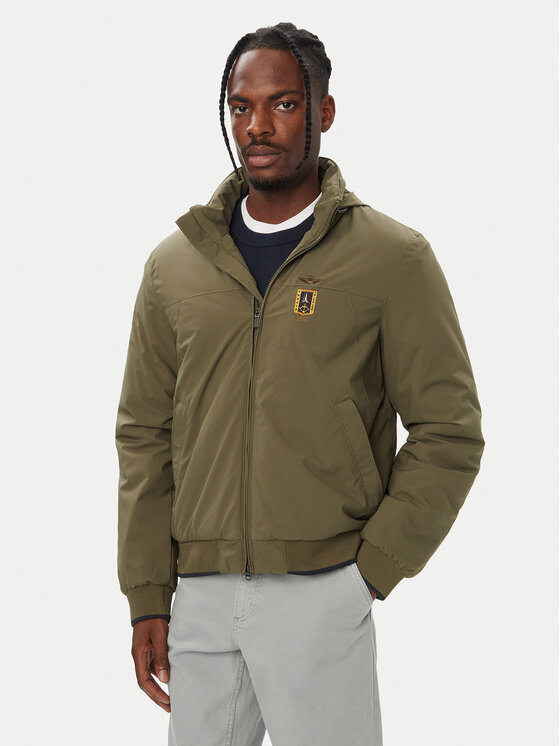 Aeronautica Militare Aeronautica Militare Демісезонна куртка 262AB3084UCT04374 Хакі Regular Fit