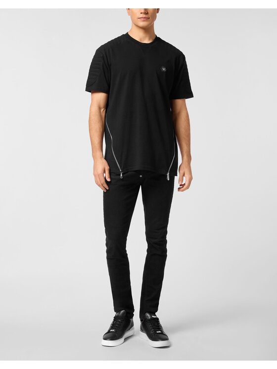 PHILIPP PLEIN PHILIPP PLEIN T-Shirt 27121 Czarny Regular Fit