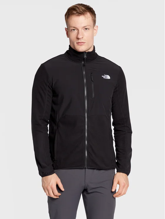 The North Face Fleecejacke Glacier NF0A5IHS Schwarz Regular Fit