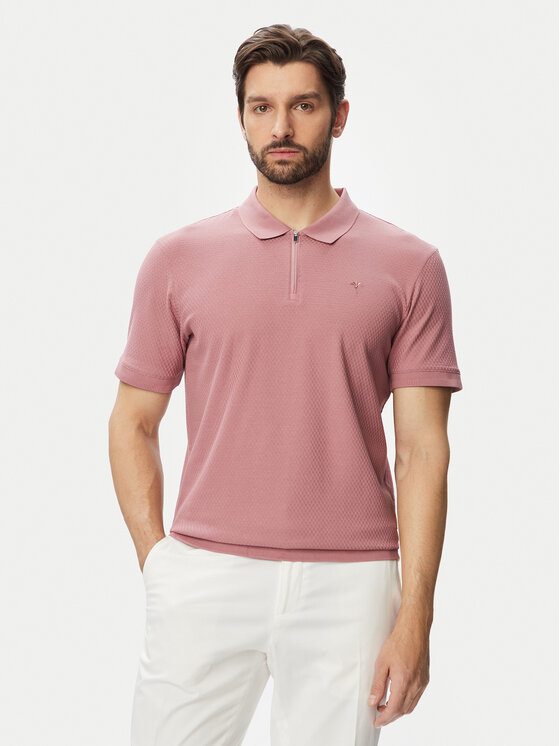 JOOP! Tricou polo Jj-Tibaris 30103411 Roz închis Regular Fit