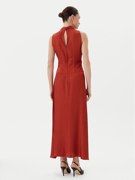 IVY OAK IVY OAK Sukienka codzienna IO117601 Czerwony Regular Fit