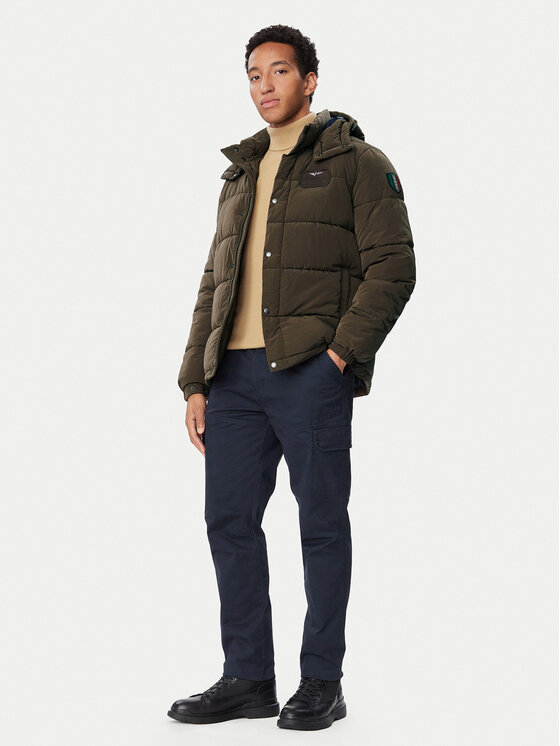 Aeronautica Militare Aeronautica Militare Kurtka zimowa 262AB3072UCT04358 Brązowy Regular Fit
