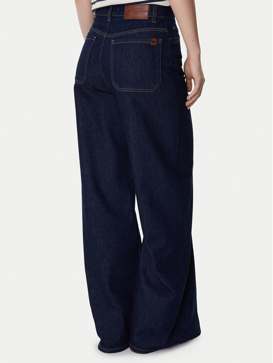 Weekend Max Mara Weekend Max Mara Blugi Vega 2615181041 Bleumarin Wide Leg