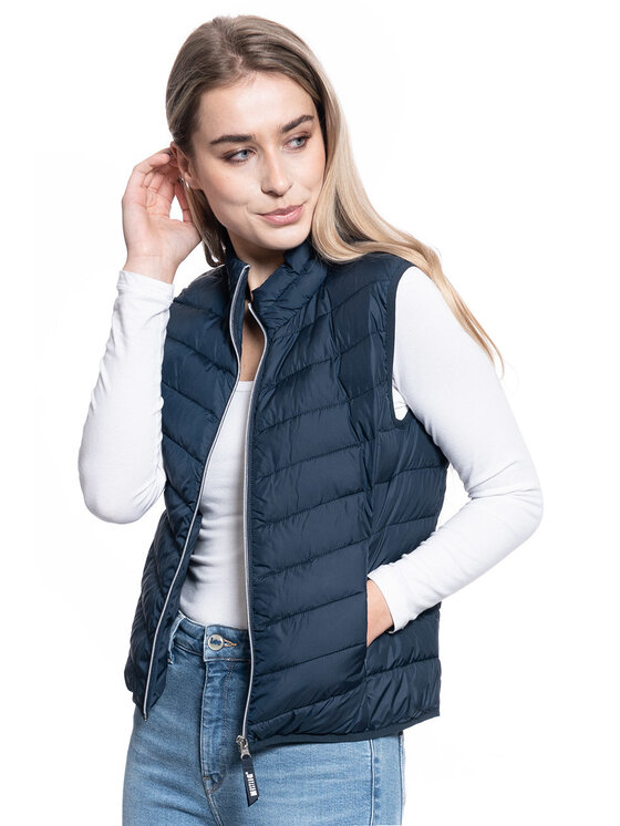 Mustang Mustang Smanicato HOLLY LIGHT PADDED Blu Regular Fit