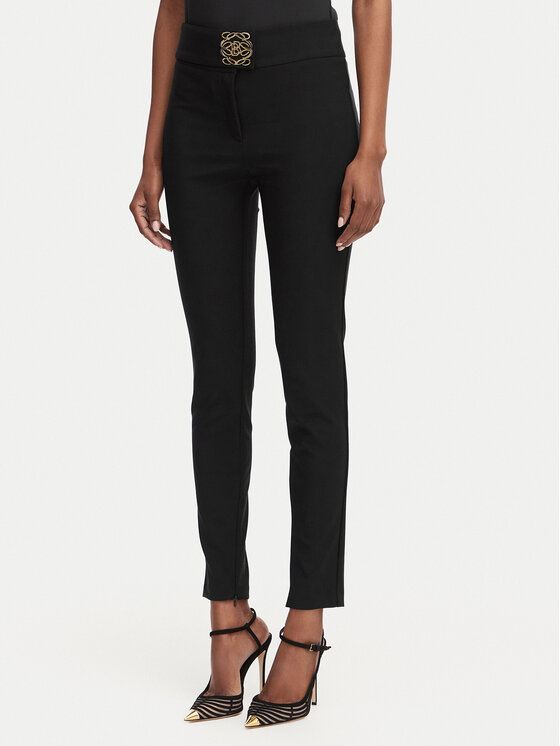 Babylon Pantaloni din material W E00057 Negru Slim Fit