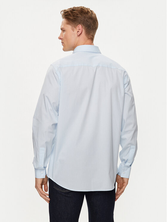 Calvin Klein Calvin Klein Koszula K10K113491 Niebieski Slim Fit