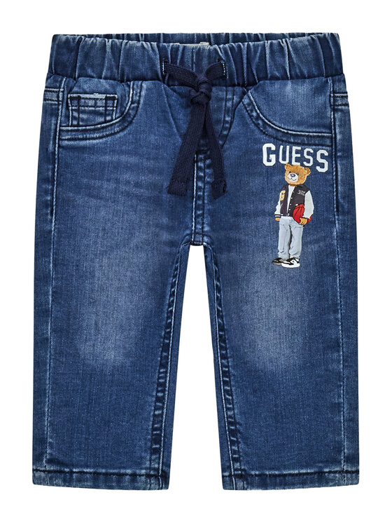 Guess Guess Jeansy I6YA01 D1270 Niebieski Regular Fit