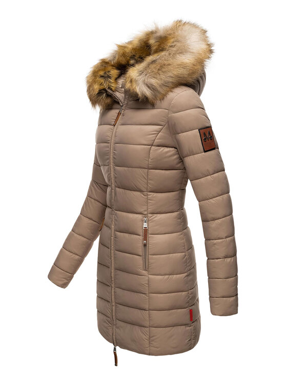 Marikoo Marikoo Kurtka zimowa Rose Beżowy Regular Fit