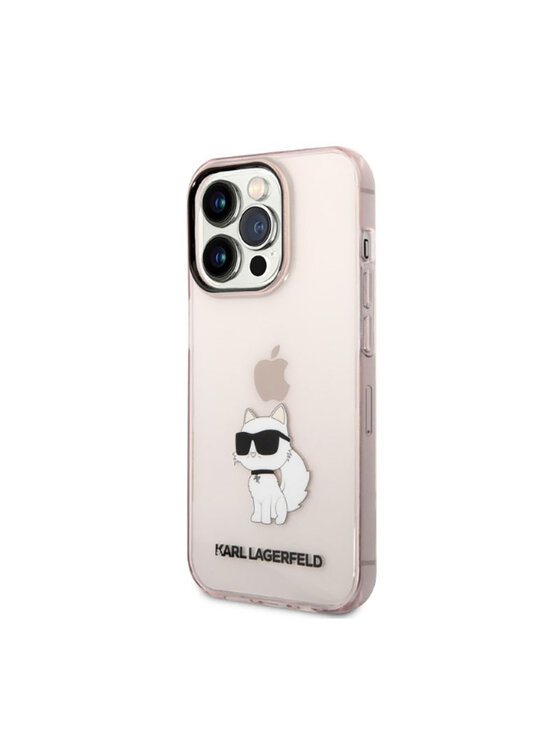 KARL LAGERFELD KARL LAGERFELD Etui na telefon IML NFT Choupette Różowy