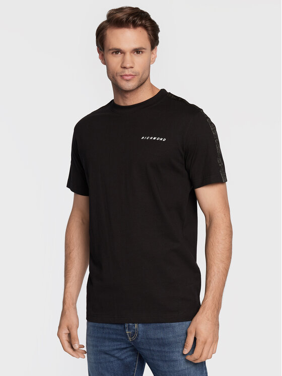 John Richmond John Richmond T-shirt UMA22098TS Nero Regular Fit