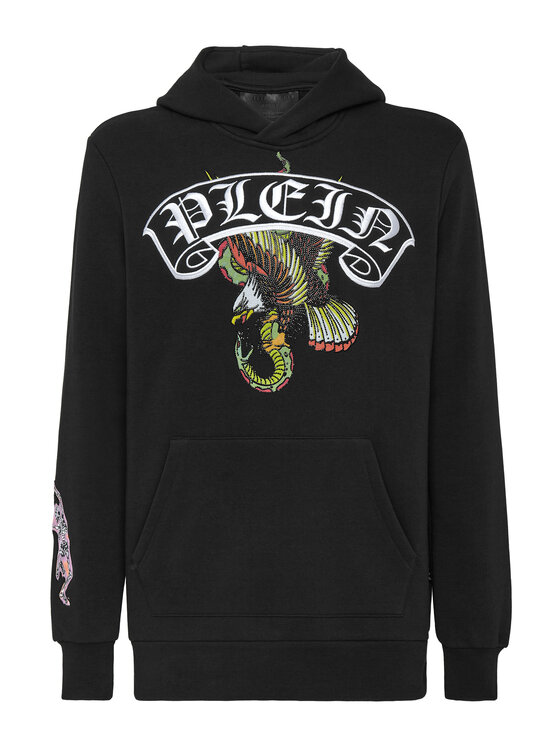 PHILIPP PLEIN PHILIPP PLEIN Felpa 4905 Nero Regular Fit