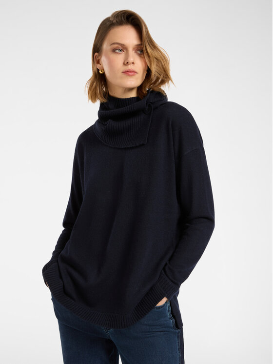 Elena Mirò Elena Mirò Cardigan M602Z000743N034 Blu A-Line Fit