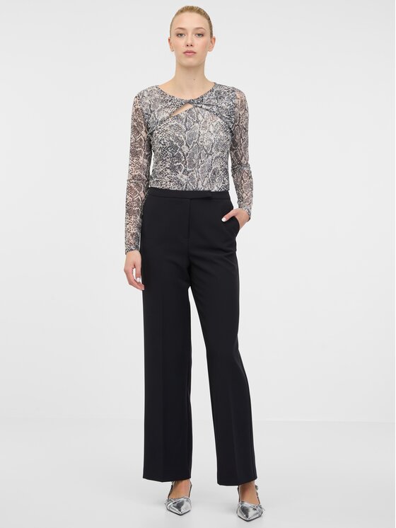 Orsay Orsay Bluzka 1000303660000__L Czarny Regular Fit