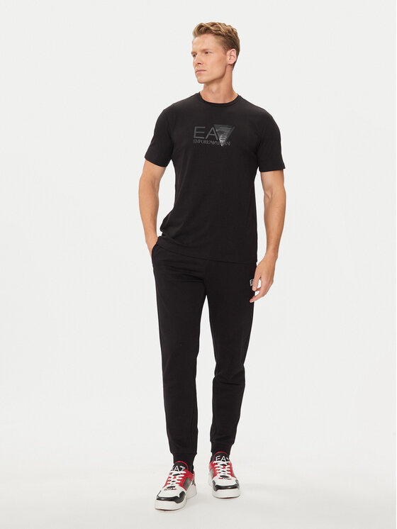 EA7 Emporio Armani EA7 Emporio Armani T-shirt 3DPT36 PJULZ 1200 Nero Regular Fit