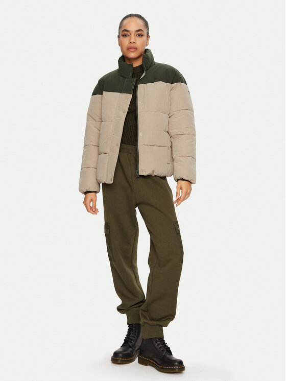 Champion Champion Зимно яке 117574 Бежов Custom Fit