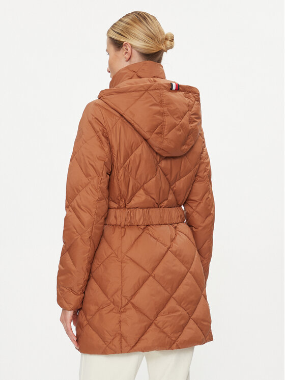 Tommy Hilfiger Tommy Hilfiger Giubbotto invernale Elevated WW0WW40326 Marrone Regular Fit