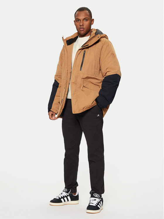 Champion Champion Zimné bundy 220355 Hnedá Regular Fit