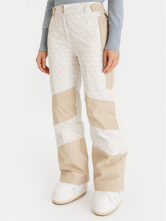Guess Guess Skihose W5BB70 W3272 Beige Regular Fit