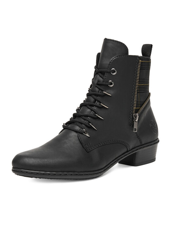 Rieker Rieker Botine Y0700-01 Negru