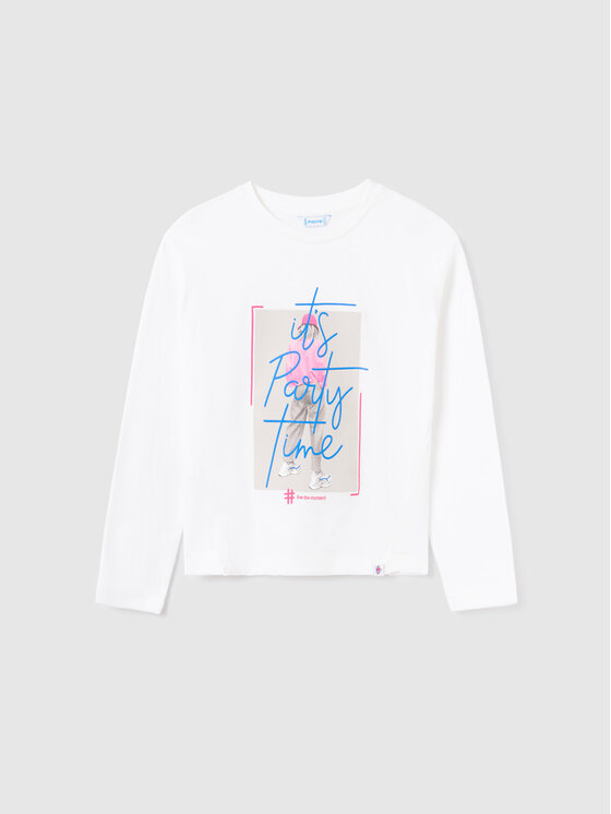 Mayoral Mayoral Bluse 7.057 Écru Regular Fit