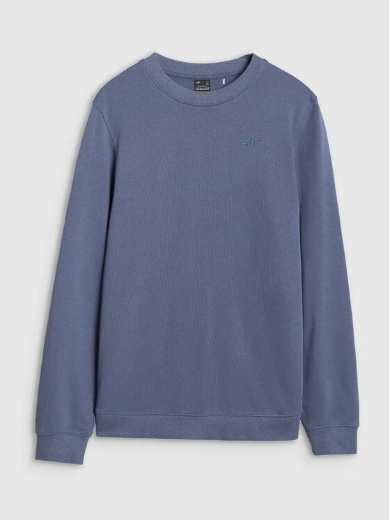 4F 4F Μπλούζα 4FWMM00TSWSM1767-32S Μπλε Regular Fit