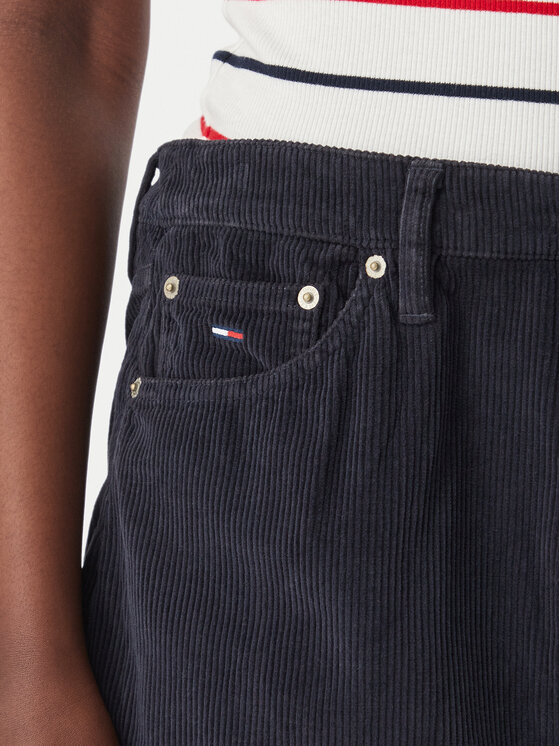 Tommy Jeans Tommy Jeans Spódnica mini DW0DW23388 Granatowy Regular Fit