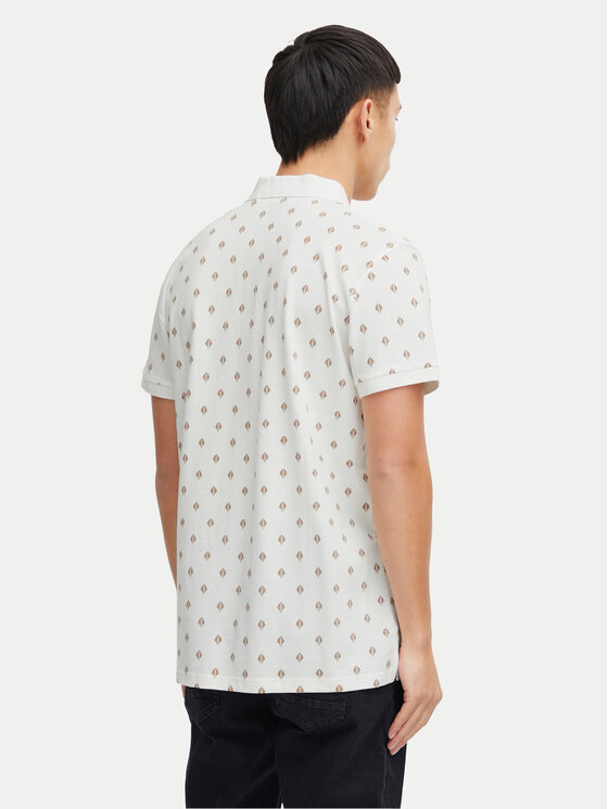 Blend Blend Polo marškinėliai 20716475 Balta Regular Fit