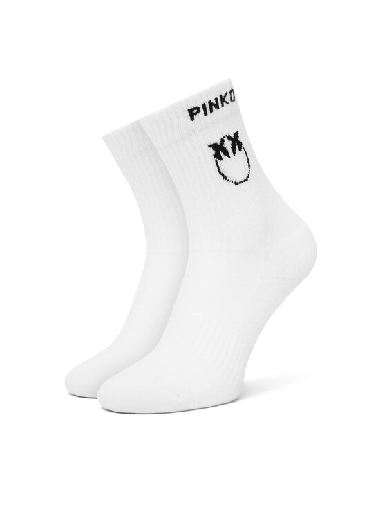 PINKO PINKO Calzini lunghi Noirvegia 106071 A302 Bianco