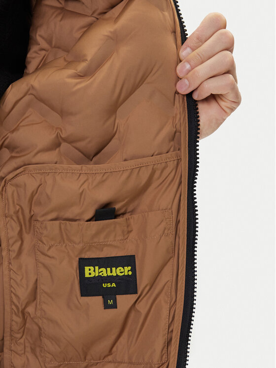 Blauer Blauer Pehelykabát 25WBLUC03233 Sötétkék Regular Fit