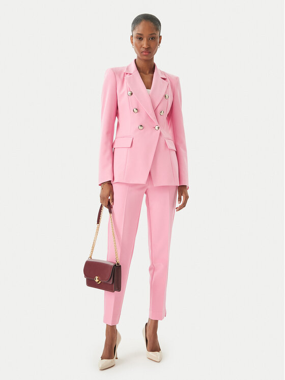 Maryley Maryley Giacca da abito 26EB139/43BB Rosa chiaro Regular Fit