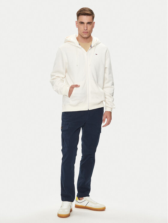 Tommy Jeans Tommy Jeans Pluus Flag DM0DM20498 Ekrüüvärv Regular Fit