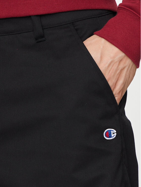 Champion Champion Spodnie materiałowe 220013 Czarny Wide Fit