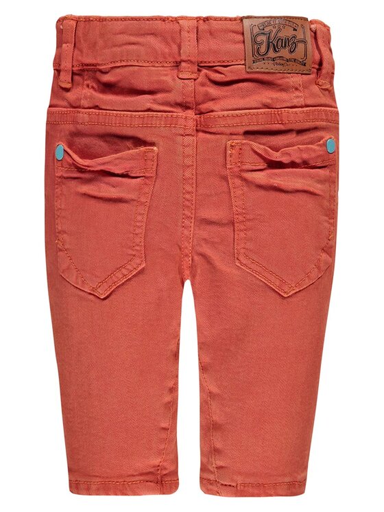 Kanz Kanz Szorty materiałowe 1713525-2270 Pomarańczowy Basic Fit