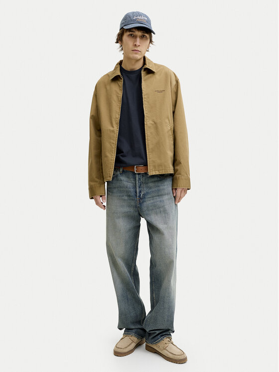 Jack & Jones Jack & Jones Majica Blucaleb 12293019 Mornarsko modra Regular Fit