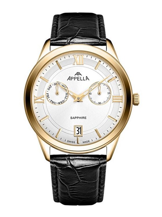 Appella Appella Zegarek L70014.1263QF Czarny