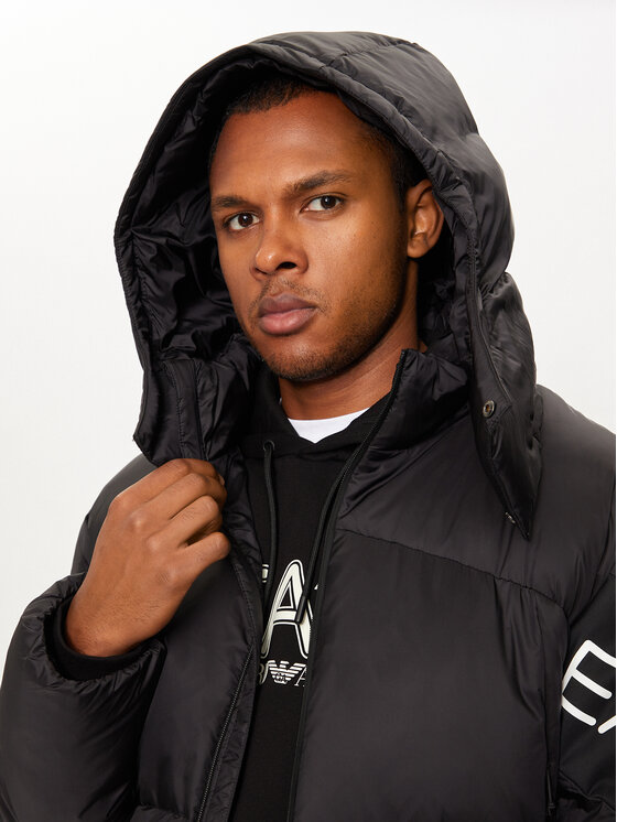 EA7 Emporio Armani EA7 Emporio Armani Vatovaná bunda 6DPB33 PNEOZ Černá Regular Fit